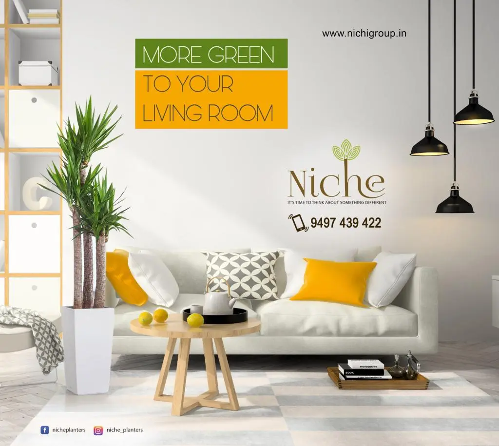 More Green to Your Living Room - Niche Planters